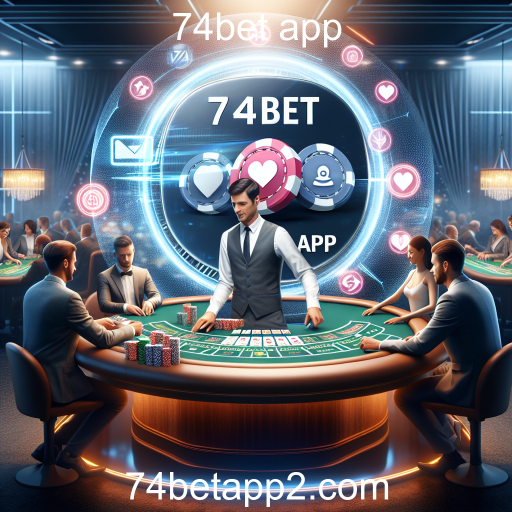 Experiência Imersiva: O Cassino Ao Vivo do 74bet App